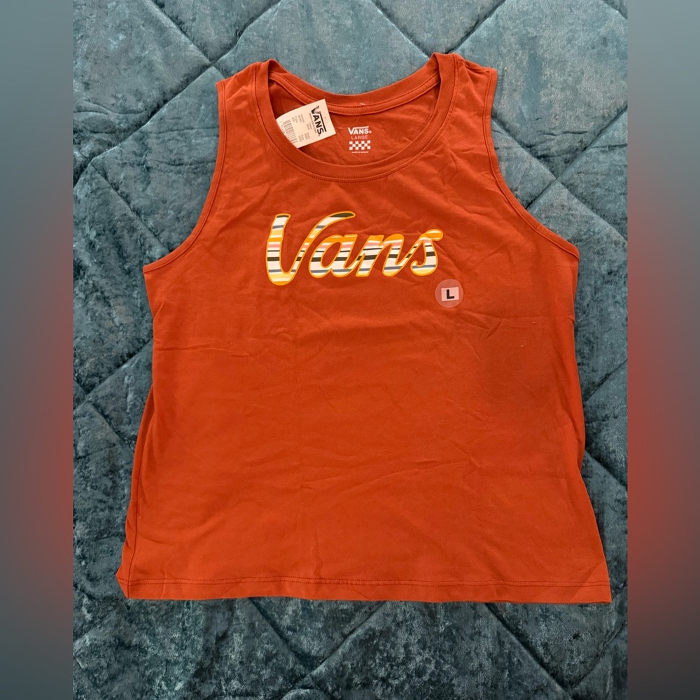 Vans Rust Tank Top with Logo